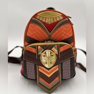 Loungefly Marvel Black Panther OKOYE Cosplay Mini Backpack